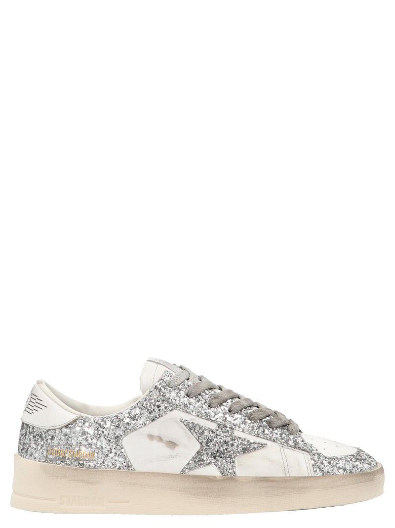 Golden Goose Stardan Silver Sneakers for Women