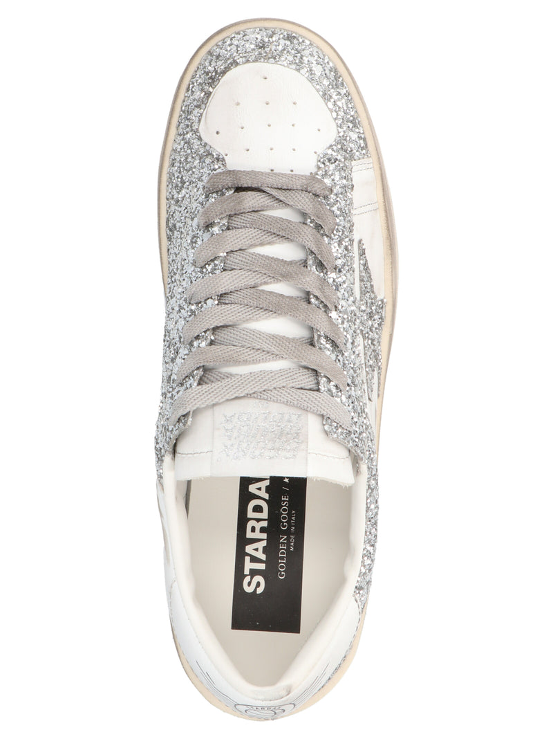 Golden Goose Stardan Silver Sneakers for Women