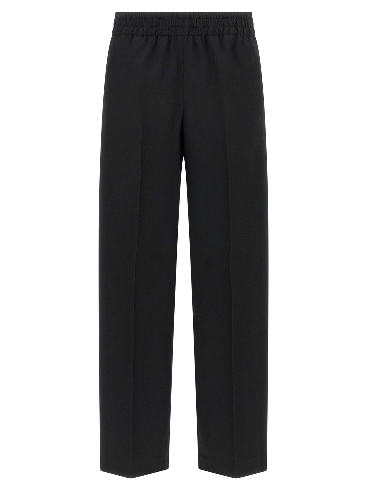 Golden Goose Pantalon décontracté en laine vierge noir