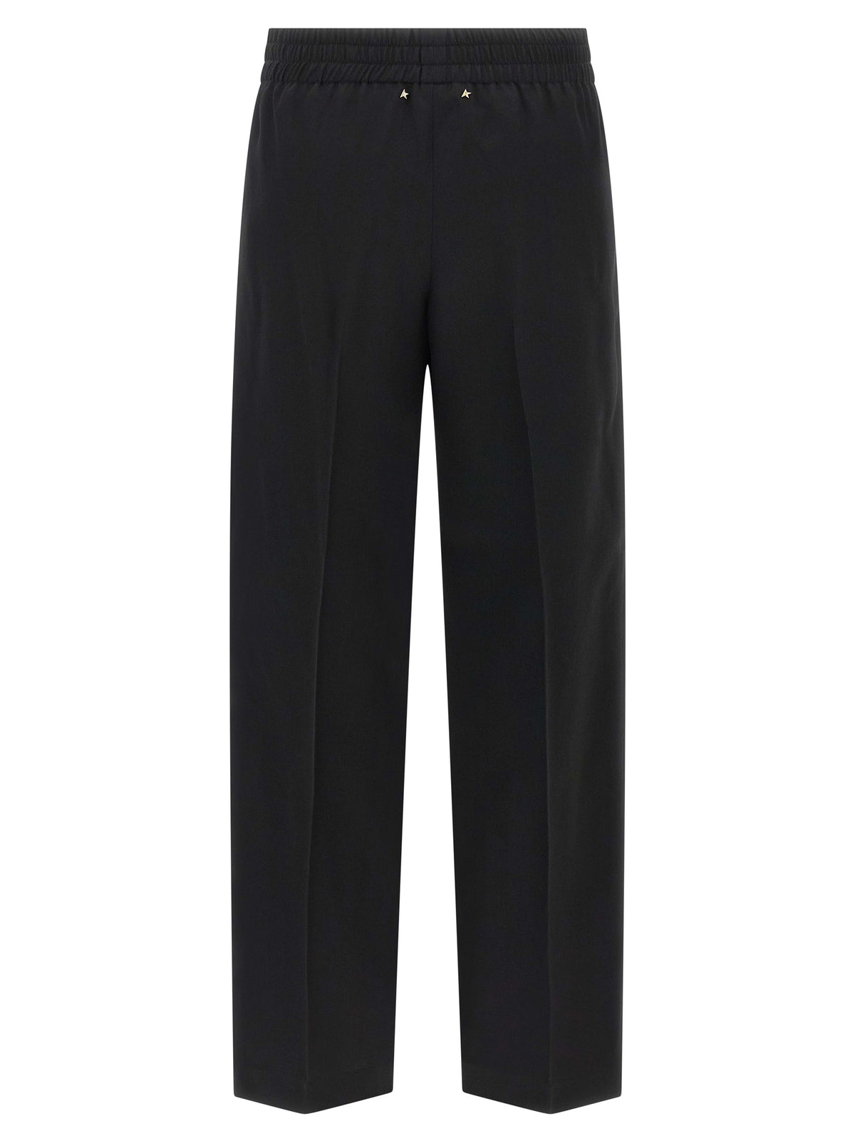 Golden Goose Pantalon décontracté en laine vierge noir