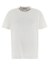 T-shirt en coton blanc Golden Goose
