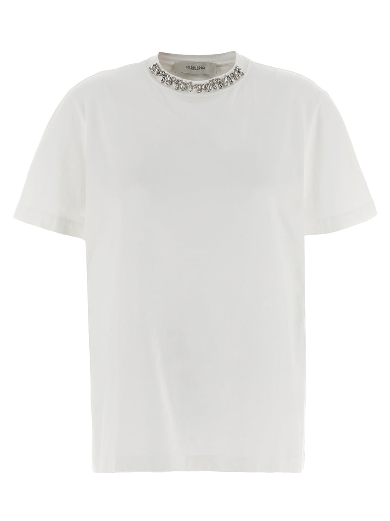 Golden Goose White Cotton T-Shirt