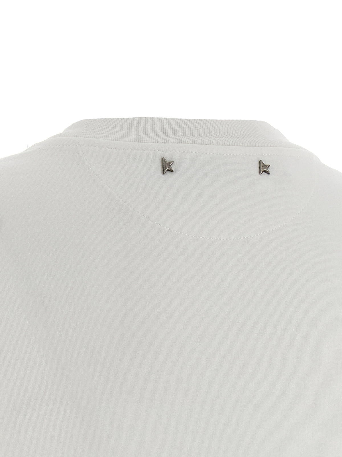 T-shirt en coton blanc Golden Goose