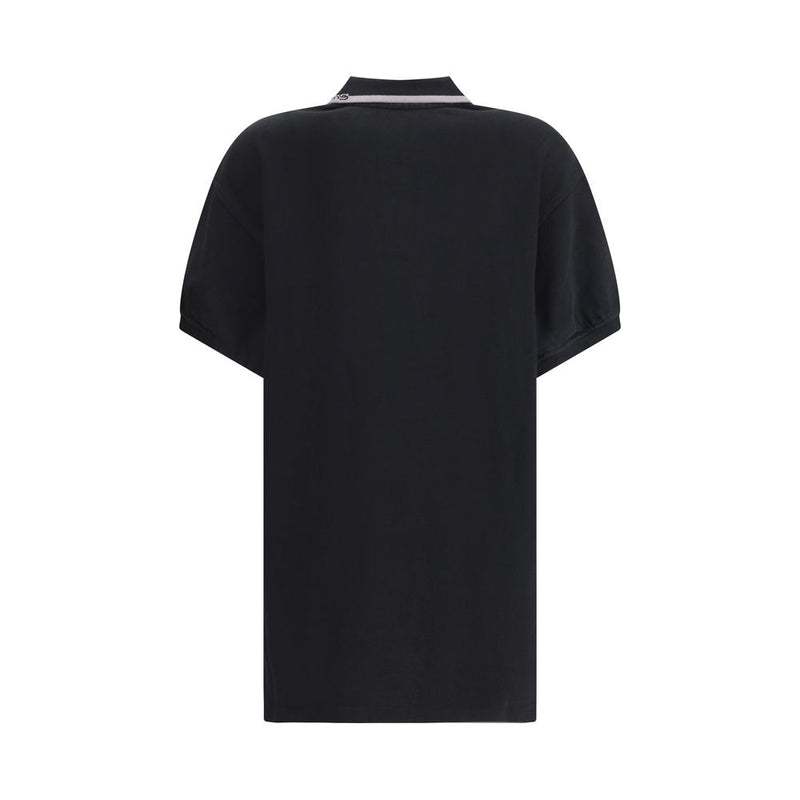 Alexander Wang Black Cotton Polo Dress for Women