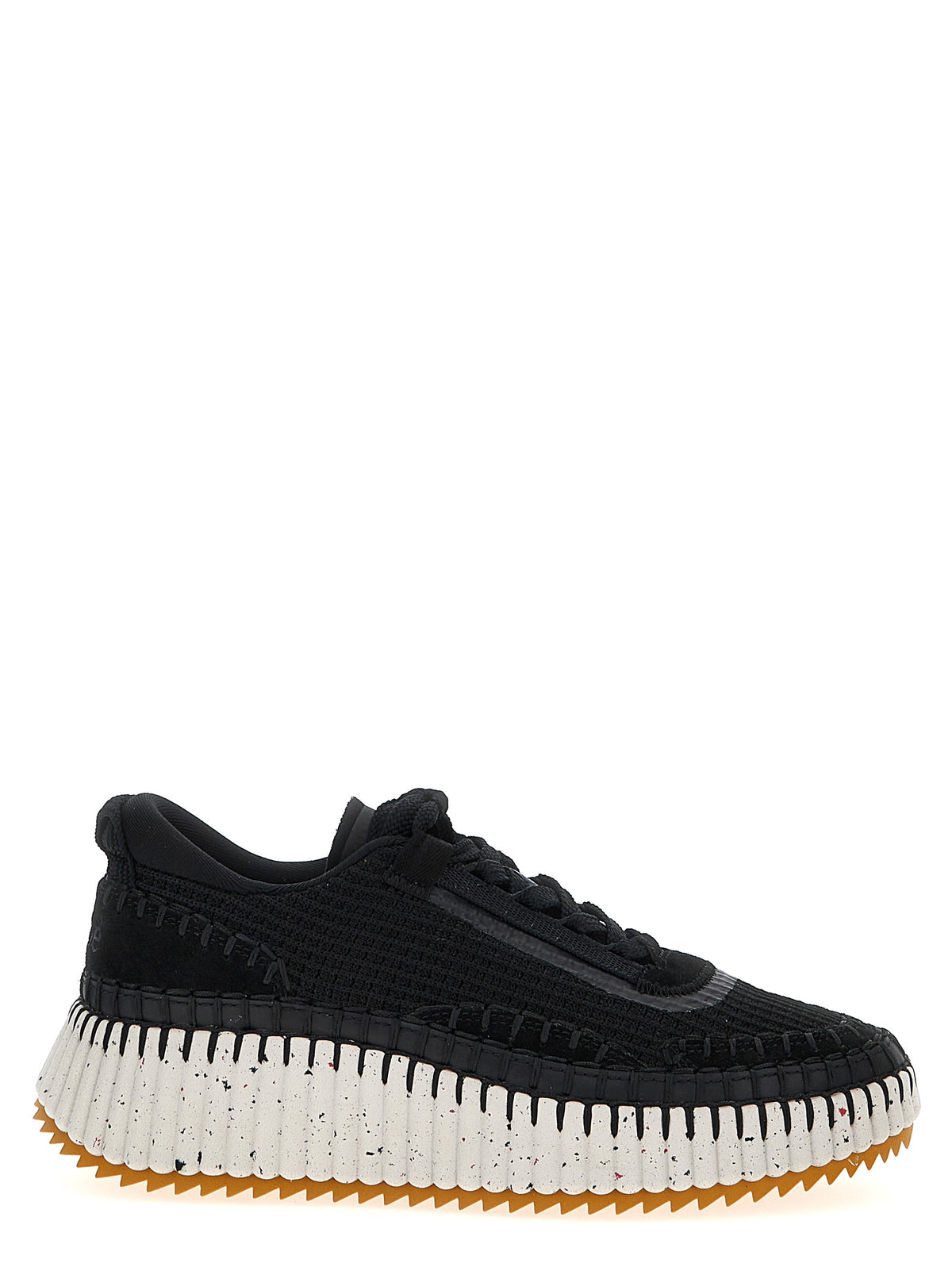 Chloé Bicolor Polyester Athletic Sneakers
