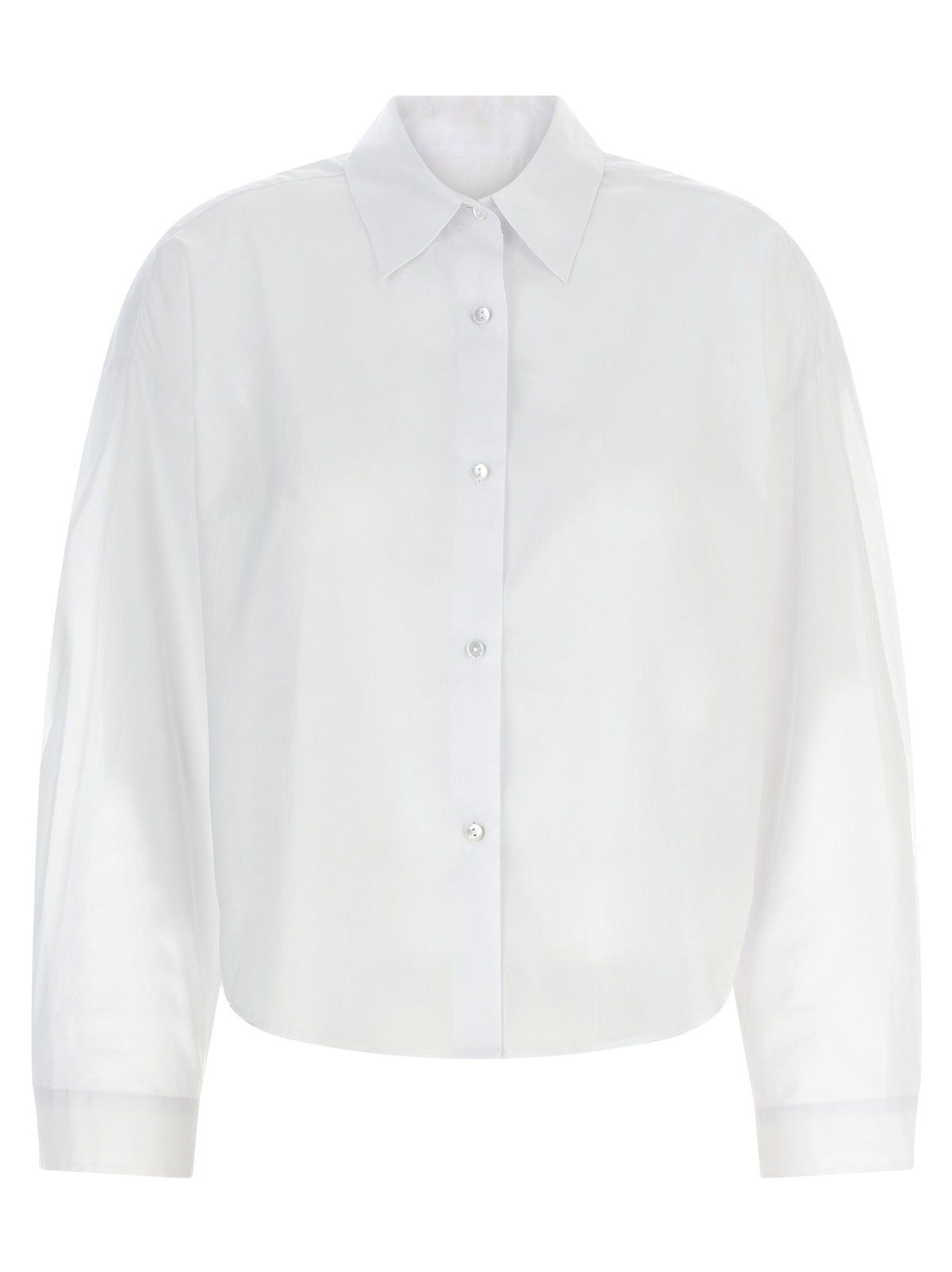 Blouse XACUS en coton blanc