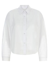Blouse XACUS en coton blanc