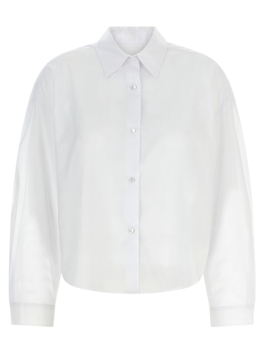 Blouse XACUS en coton blanc