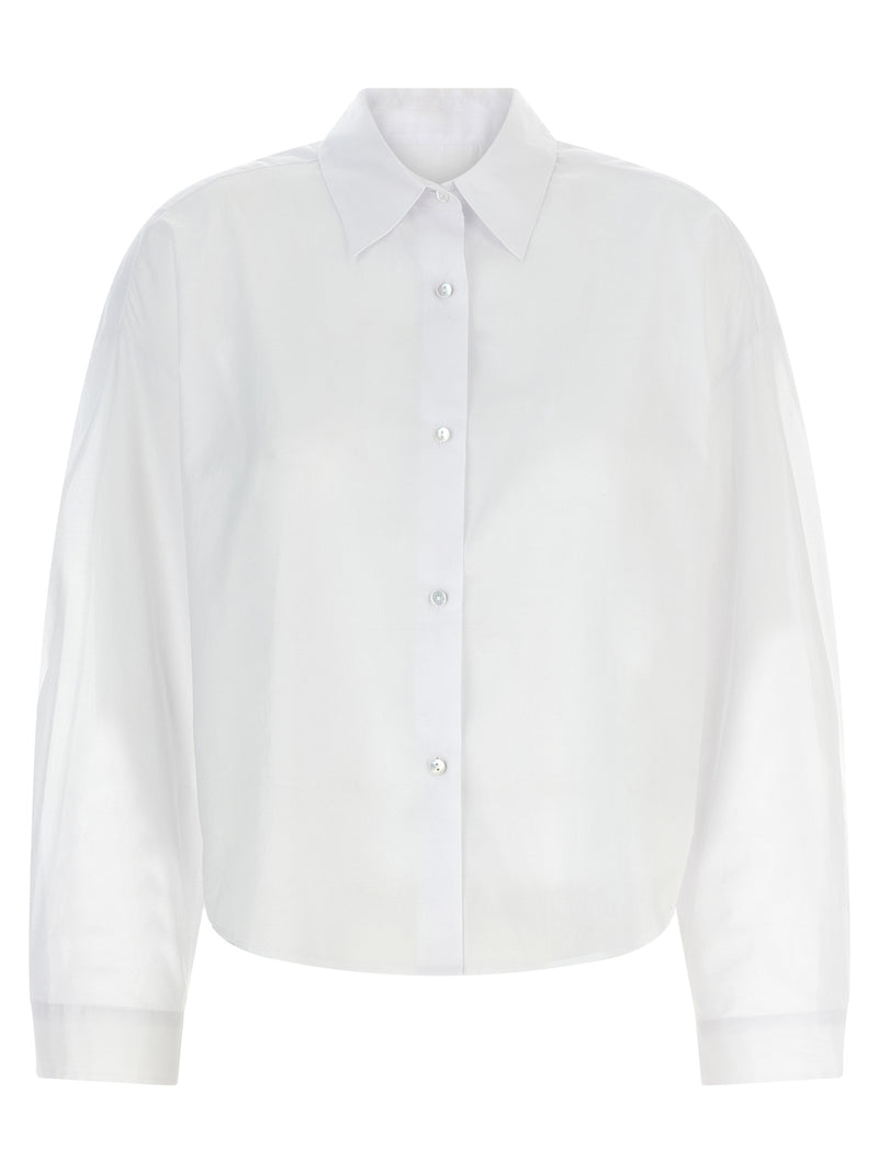 Blouse XACUS en coton blanc
