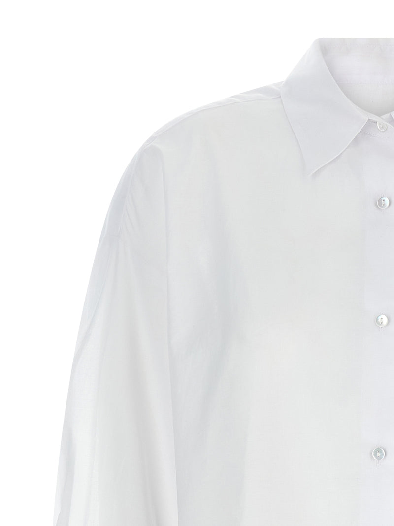 Blouse XACUS en coton blanc