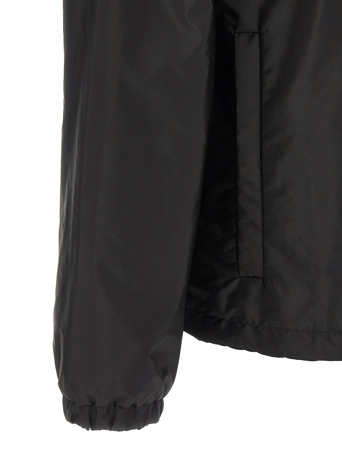 Veste Moncler noire en polyamide