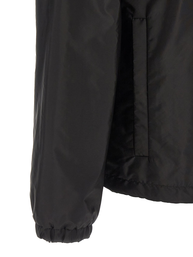Veste Moncler noire en polyamide
