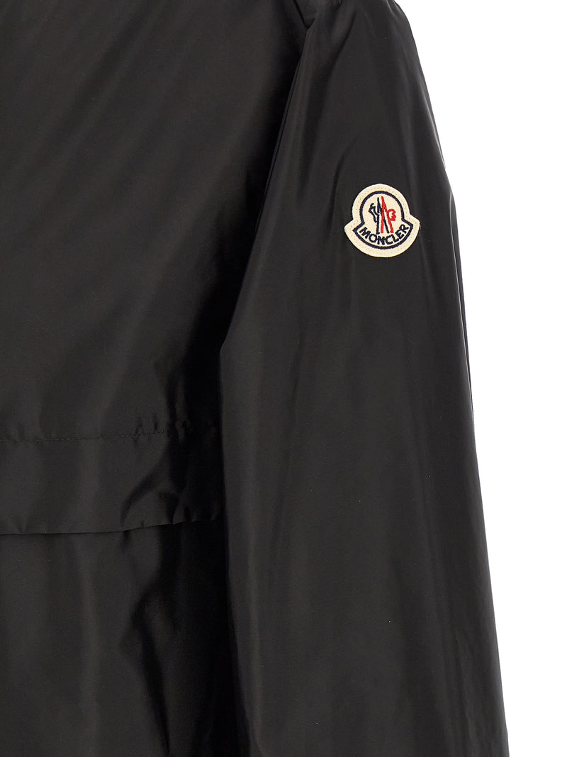 Veste Moncler noire en polyamide