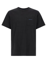 PATAGONIA Black Cotton T-Shirt