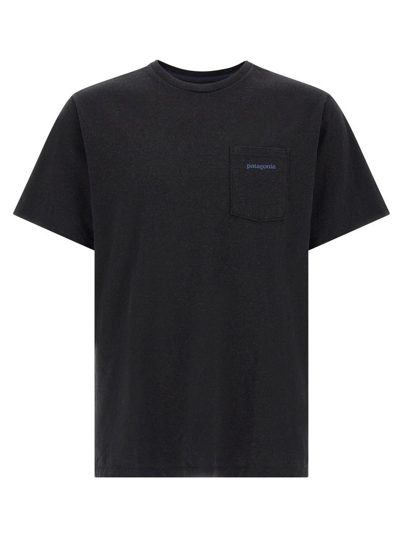 PATAGONIA Boardshort Logo Pocket Responsibili-Tee® - Black