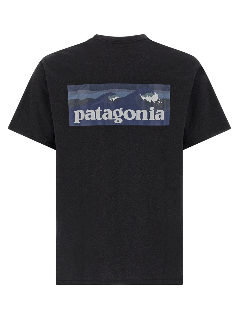 PATAGONIA Boardshort Logo Pocket Responsibili-Tee® - Black