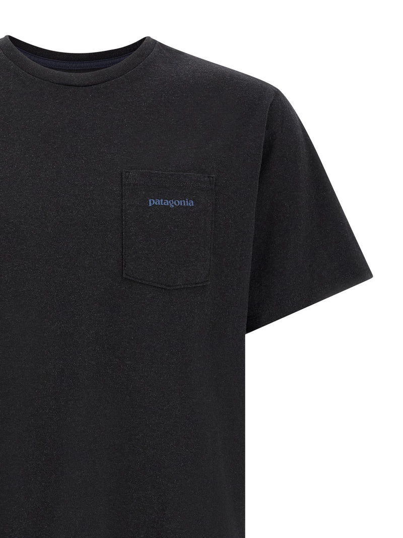 PATAGONIA Boardshort Logo Pocket Responsibili-Tee® - Black