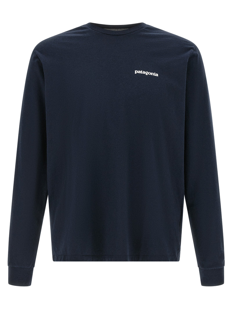 T-Shirt PATAGONIA en coton bleu