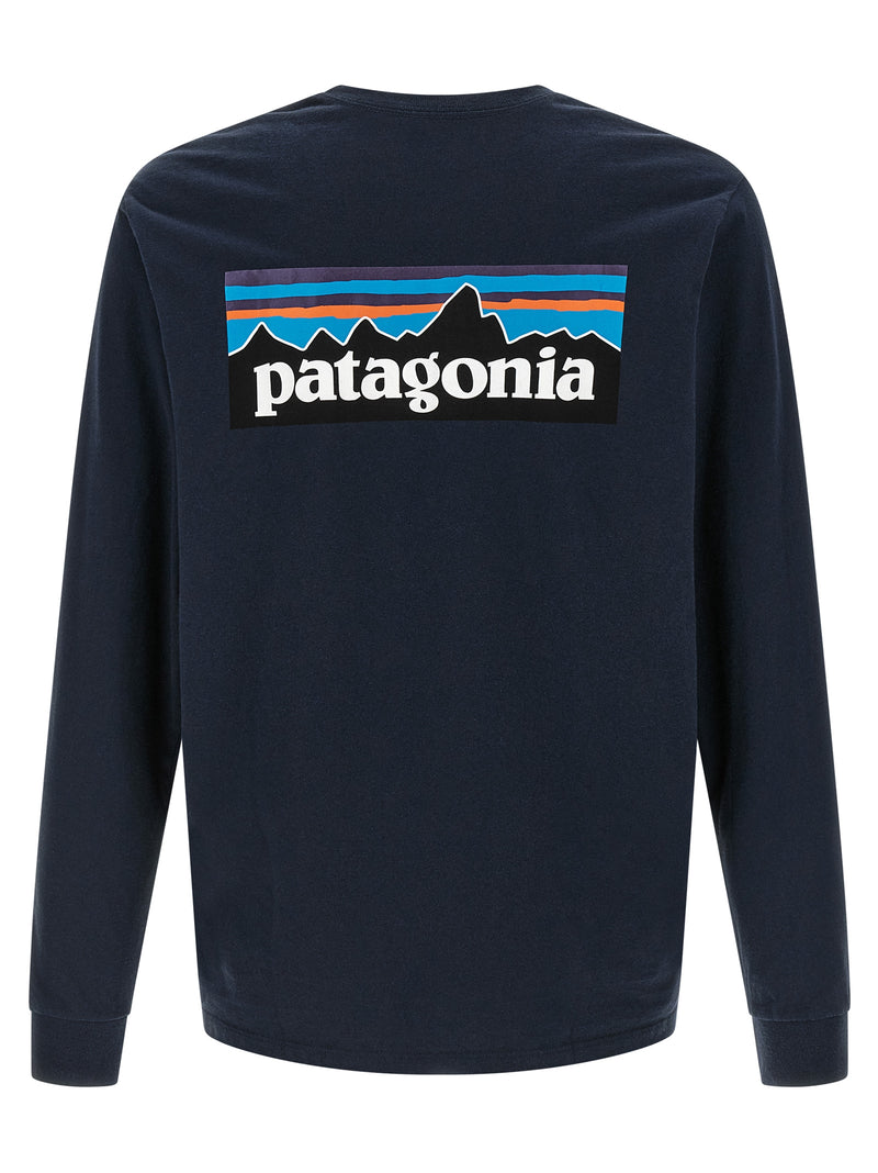 T-Shirt PATAGONIA en coton bleu