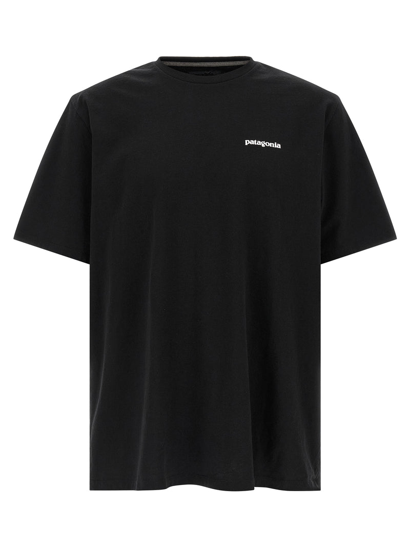 PATAGONIA Black Cotton T-Shirt