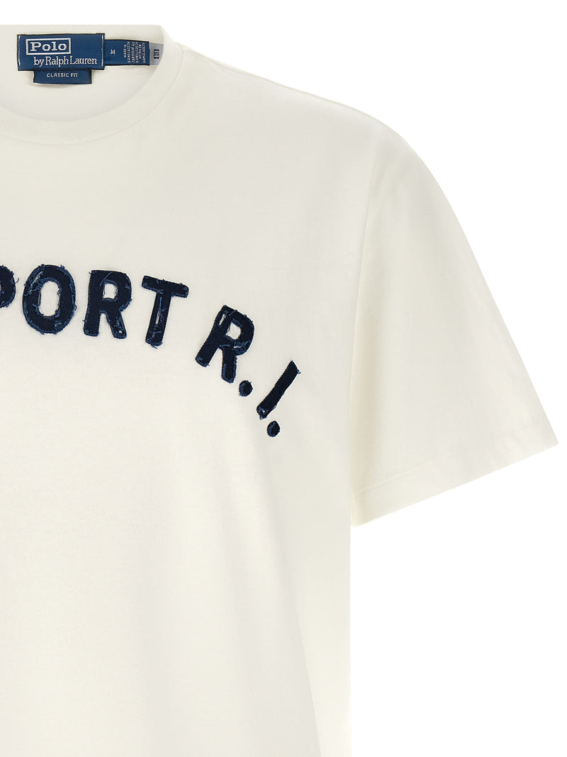 Polo Ralph Lauren Blue Cotton T-Shirt