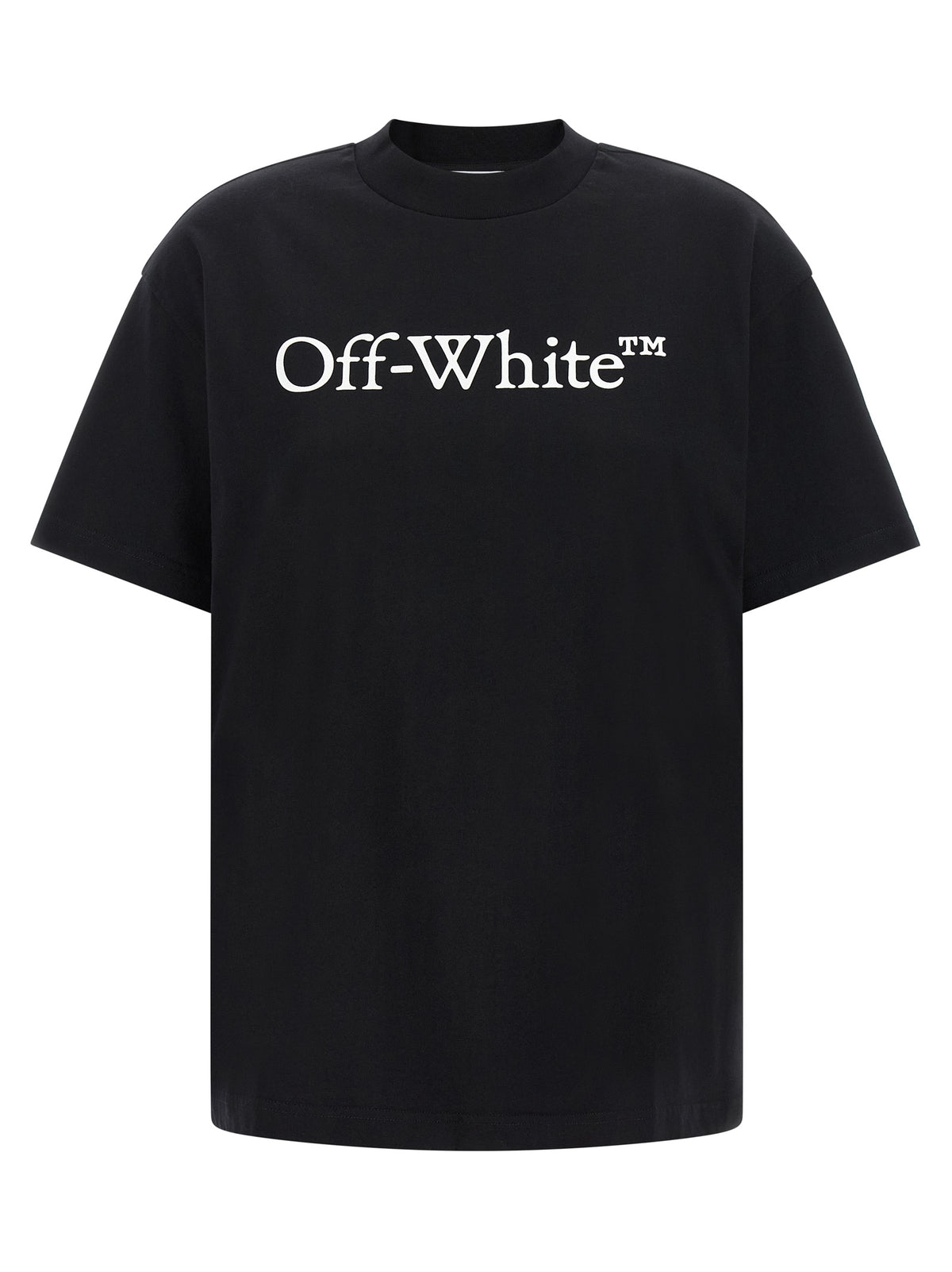 T-shirt Off-White en coton noir