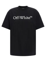 T-shirt Off-White en coton noir