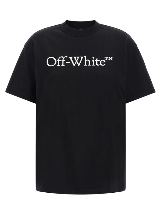 T-shirt Off-White en coton noir