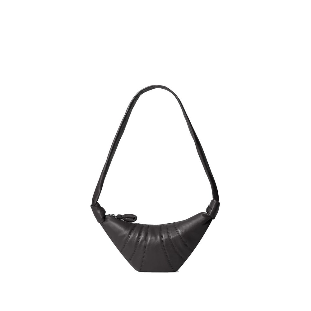 Sac bandoulière Lemaire en cuir d'agneau marron