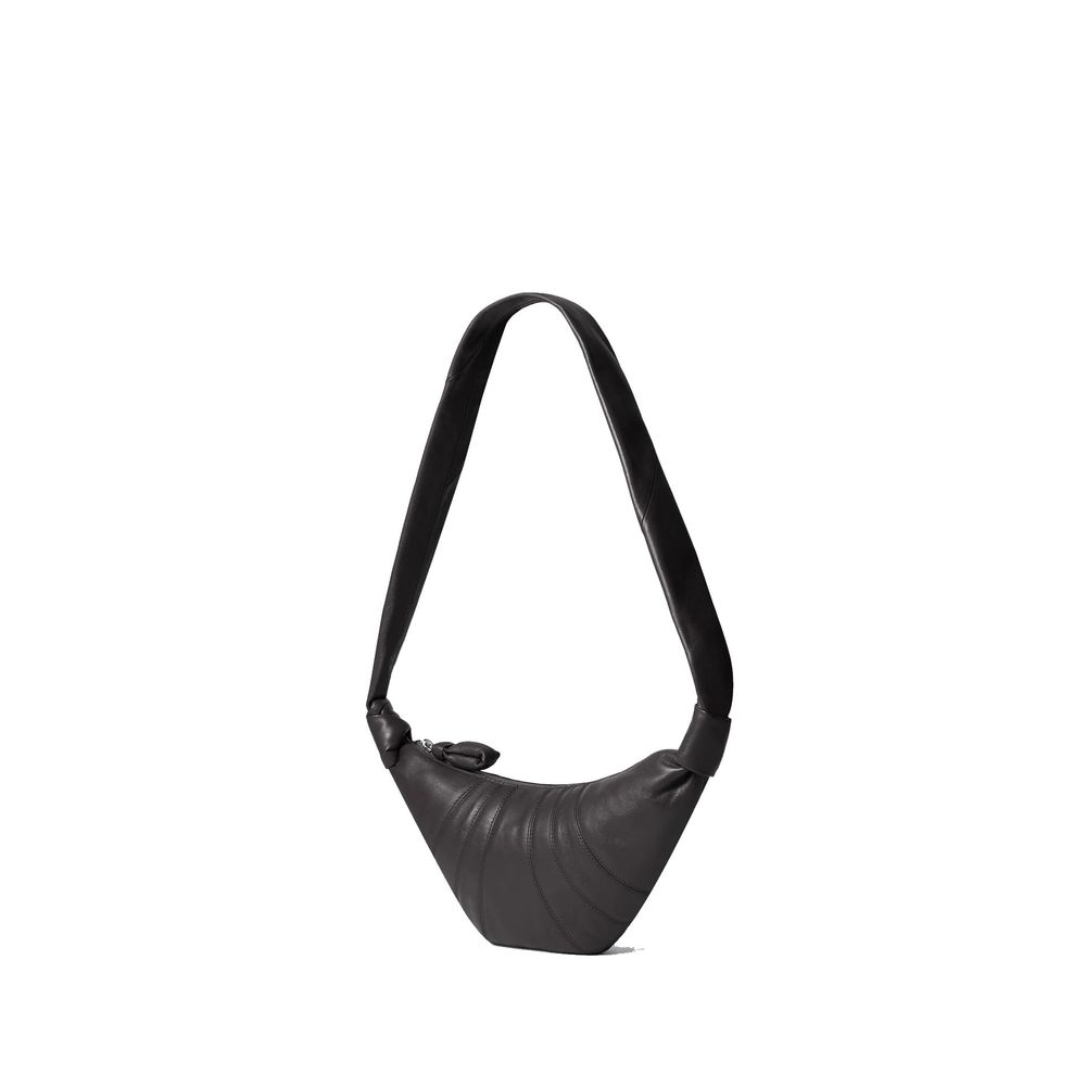 Sac bandoulière Lemaire en cuir d'agneau marron