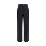 Rick Owens Black Wool Oves Aries Dress Pants
