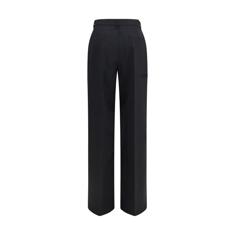 Rick Owens Black Wool Oves Aries Dress Pants