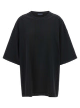 T-shirt en coton noir Haikure 'Gabrielle' pour femme