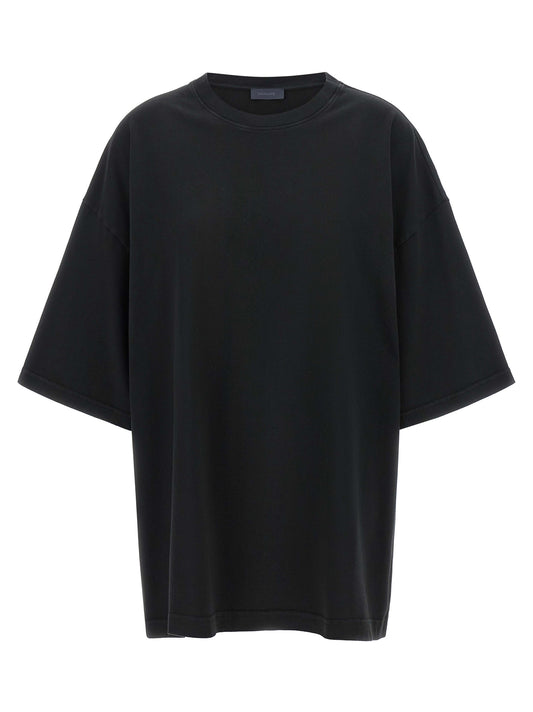 Haikure Black Cotton T-Shirt