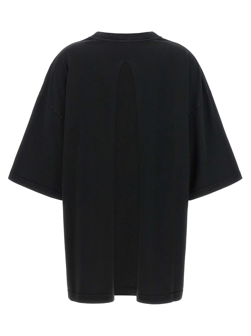 Haikure Gabrielle Black Cotton T-Shirt
