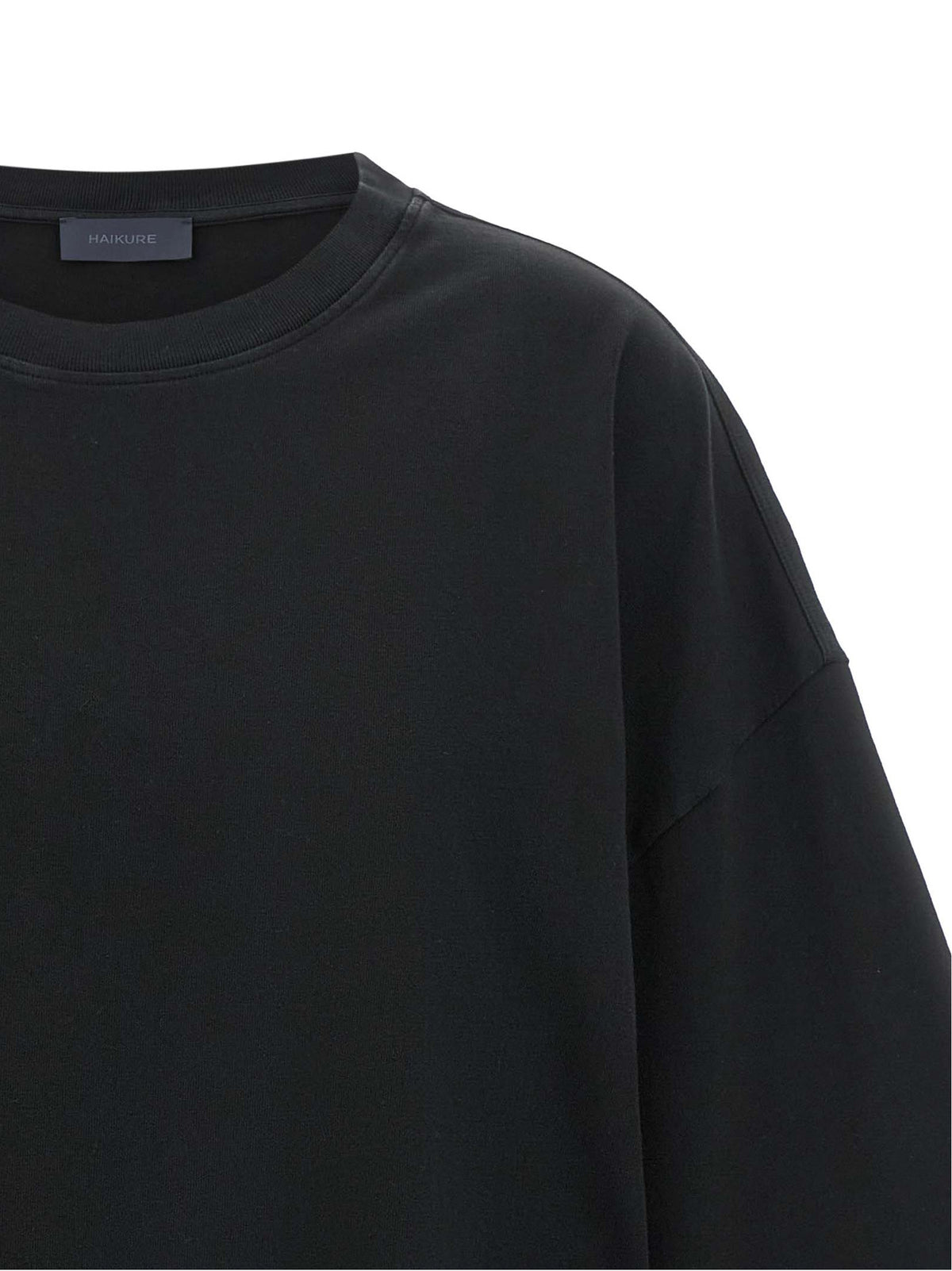T-shirt en coton noir Haikure 'Gabrielle' pour femme