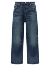 Haikure Blue Cotton Jeans Denim
