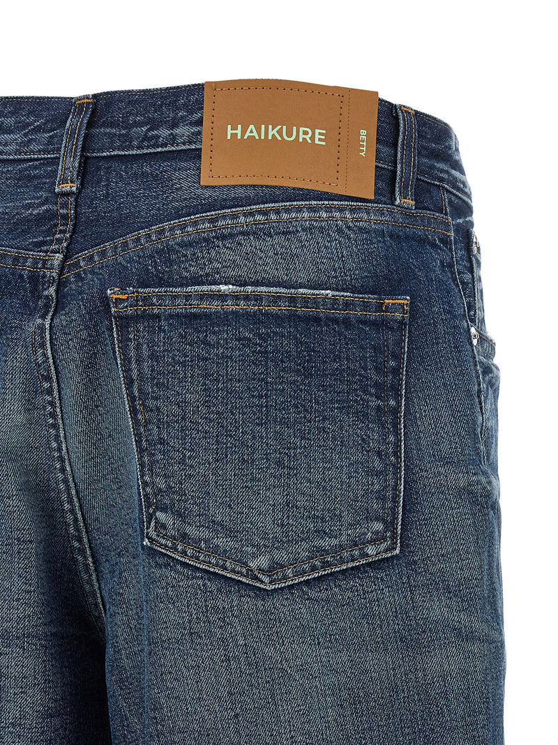 Jeans Denim Betty en Coton Bleu de Haikure
