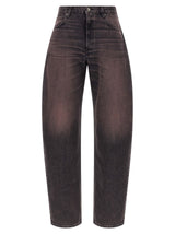 Jean Haikure en coton multicolore taille haute