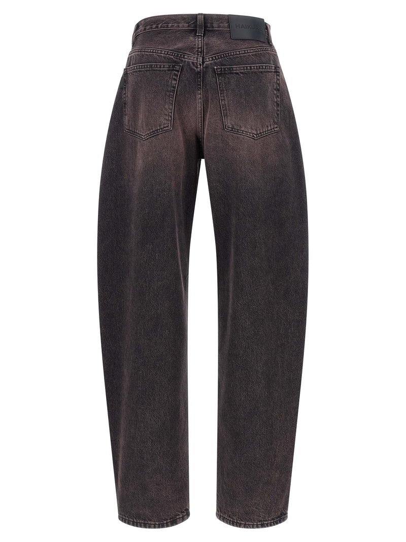 Jean Haikure en coton multicolore taille haute