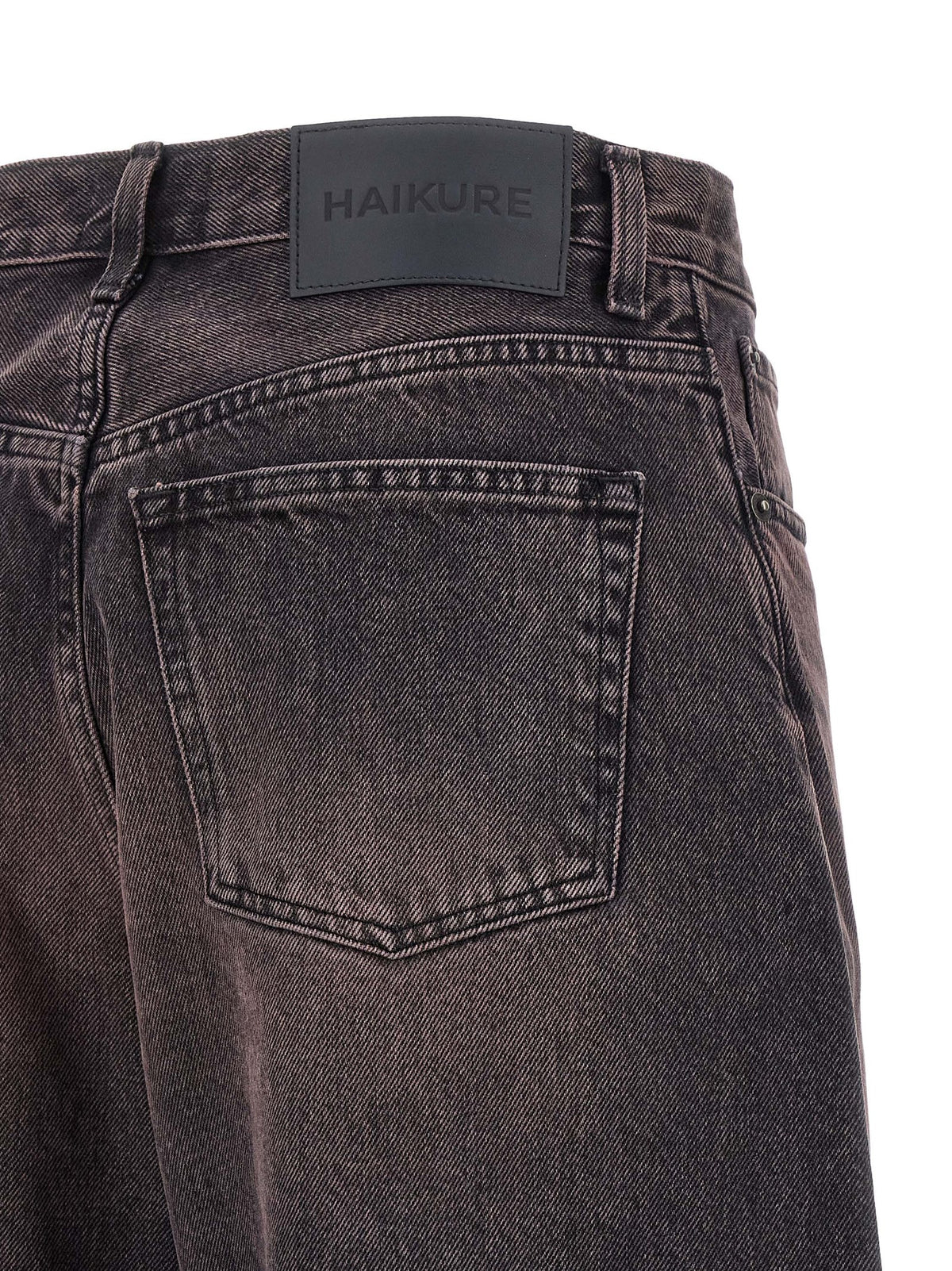 Jean Haikure en coton multicolore taille haute