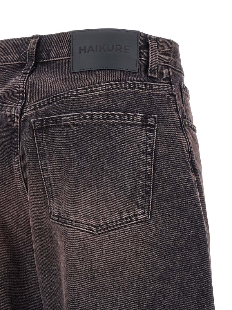 Jean Haikure en coton multicolore taille haute