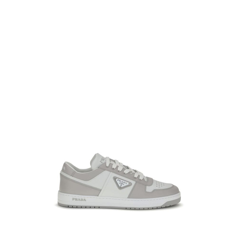 Prada Multicolor Calf Leather Bos Taurus Low Top Sneakers
