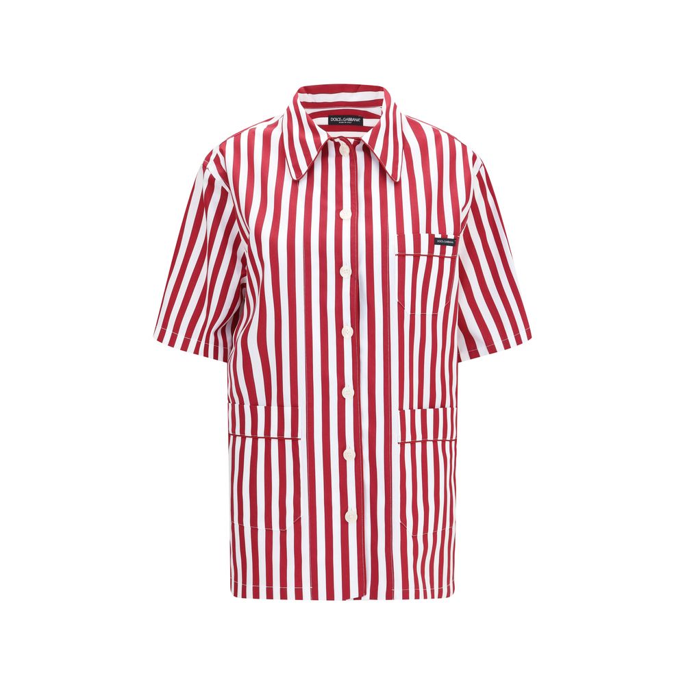 Dolce & Gabbana Multicolor Cotton Pattern Shirt - SS26
