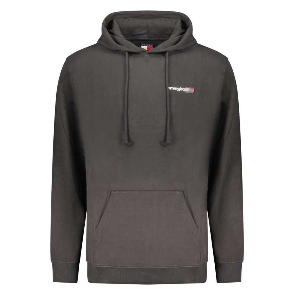Sweat-shirt Tommy Hilfiger en coton noir pour homme