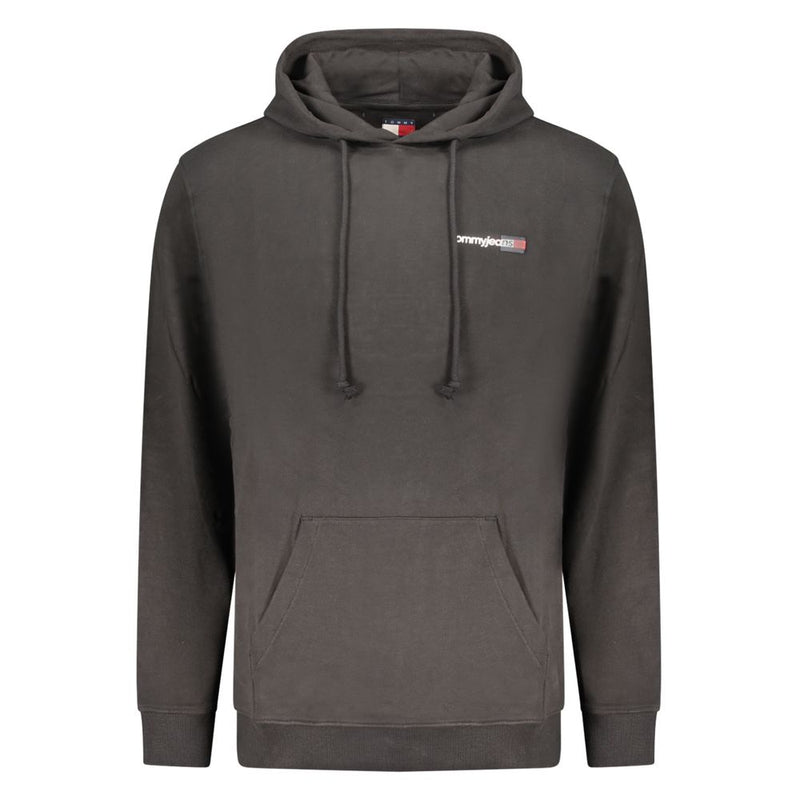 Sweat-shirt Tommy Hilfiger en coton noir pour homme