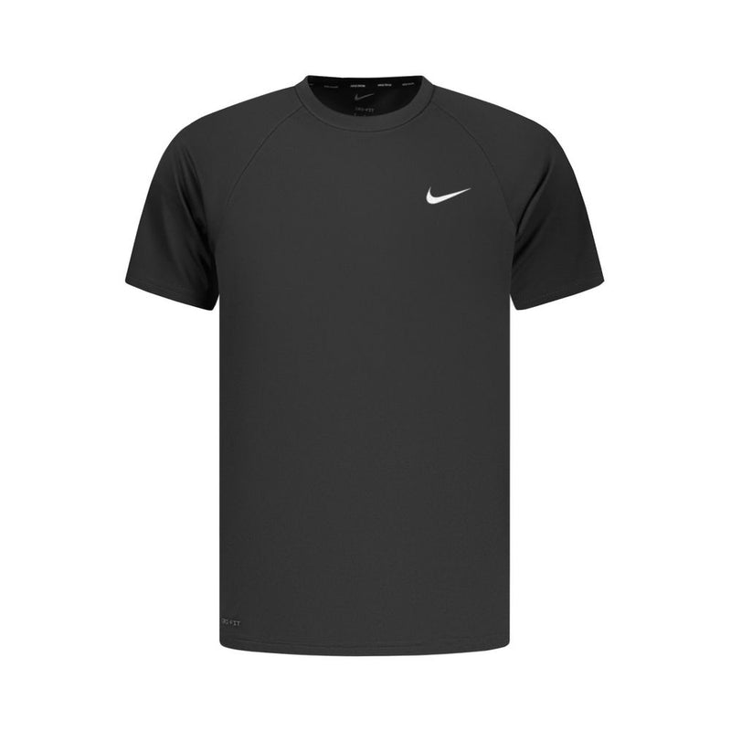 Nike Black Polyester Men's T-Shirt - Dri-FIT Performance