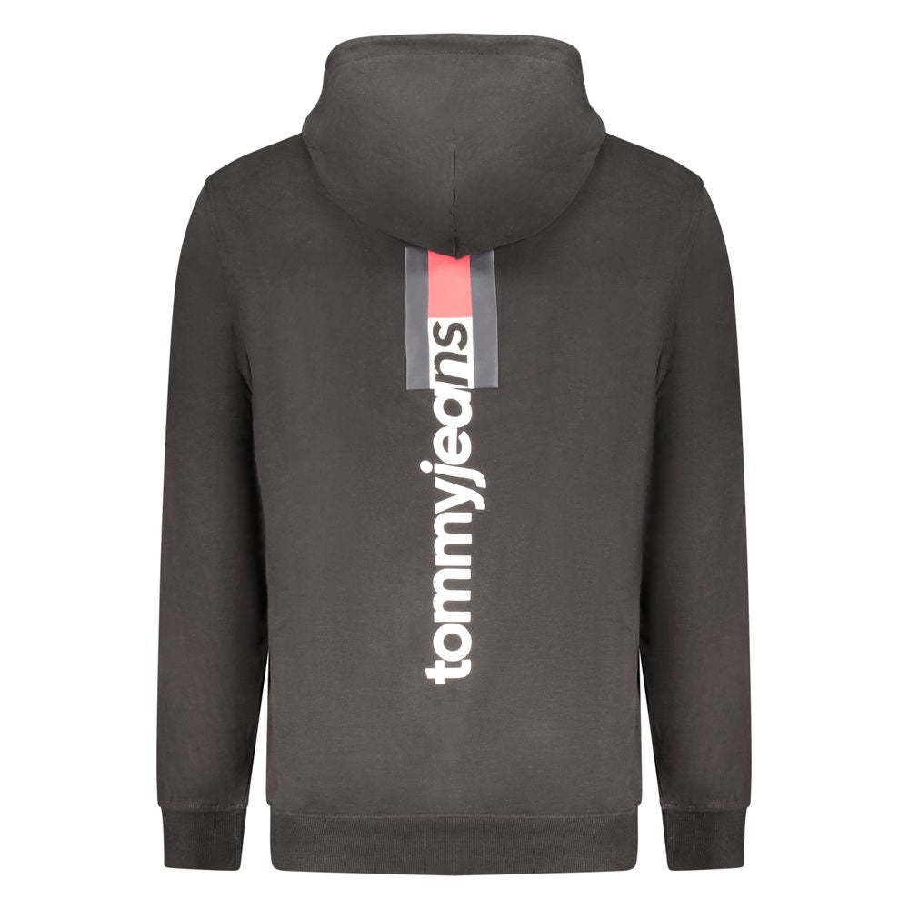 Sweat-shirt Tommy Hilfiger en coton noir pour homme
