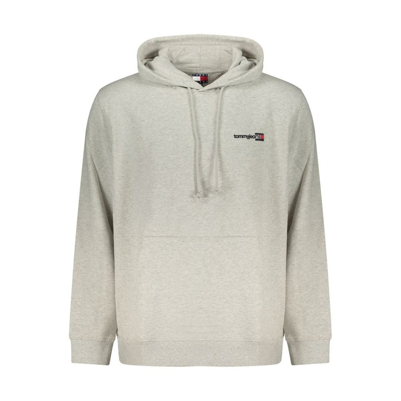 Sweat-shirt Tommy Hilfiger gris en coton pour homme