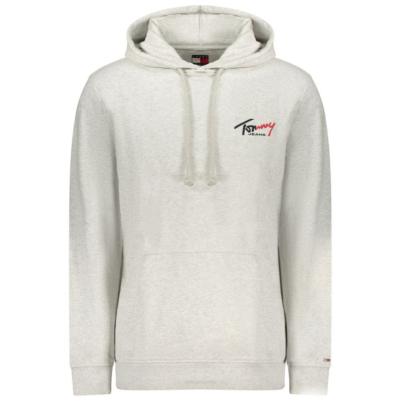 Sweat-shirt Tommy Hilfiger gris en coton pour homme